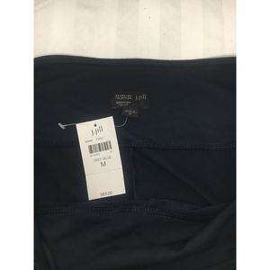 J. Jill Wearever Collection Smooth Fit Pant Full Leg Deep Blue Size M NWT